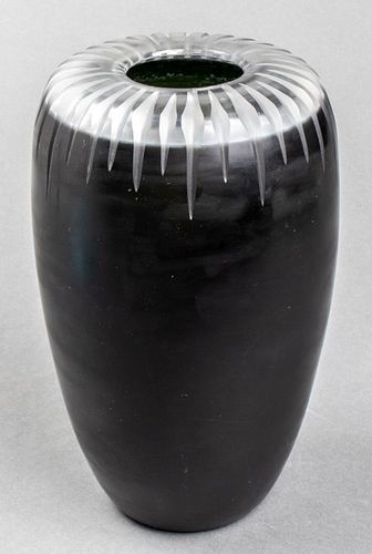 VENINI MODERN ART GLASS VASE,