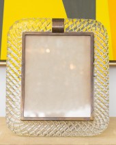 VENINI MURANO CLEAR GLASS AND