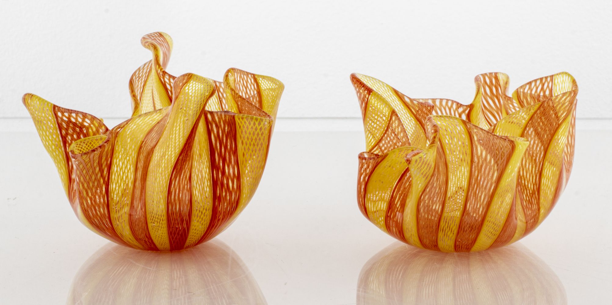VENINI MURANO GLASS HANDKERCHIEF