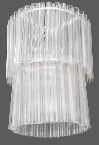 VENINI MURANO LINENFOLD GLASS