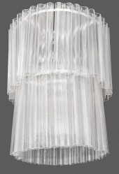 VENINI MURANO LINENFOLD GLASS
