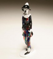 Venini Pezzati art glass figur