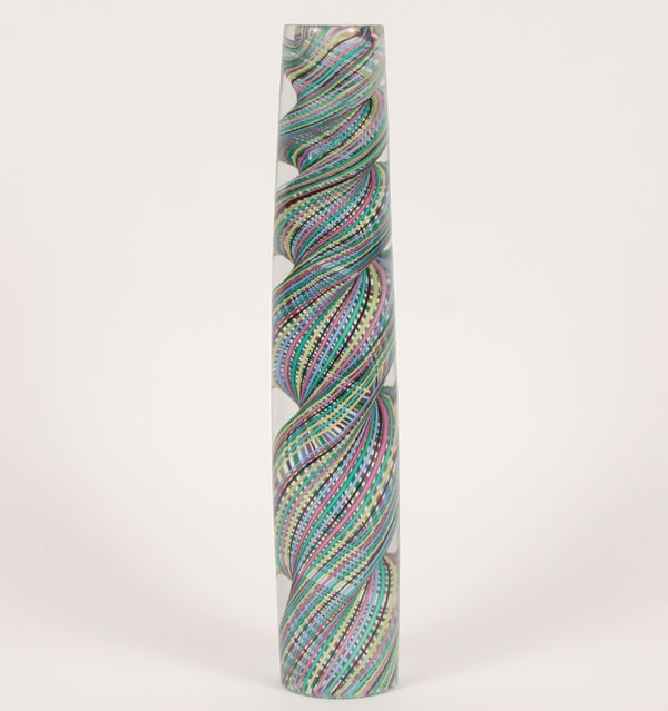 Venini spiral a canne obelisk, c.