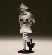 Venini Tartaglia glass figure,