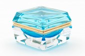 VENINI "TOLBOI" HAND BLOWN GLA