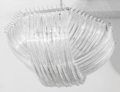 VENINI TRIEDRI GLASS BASKET WE