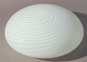 VENINI VETRI MURANO GLASS WHIT