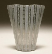 Venini Zanfirico Latticino vas