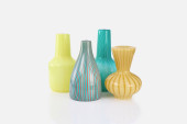 VENNINI, GLASS SHADES (4)<br>V