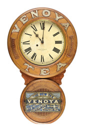 VENOYA INDIAN TEA BAIRD CLOCK<