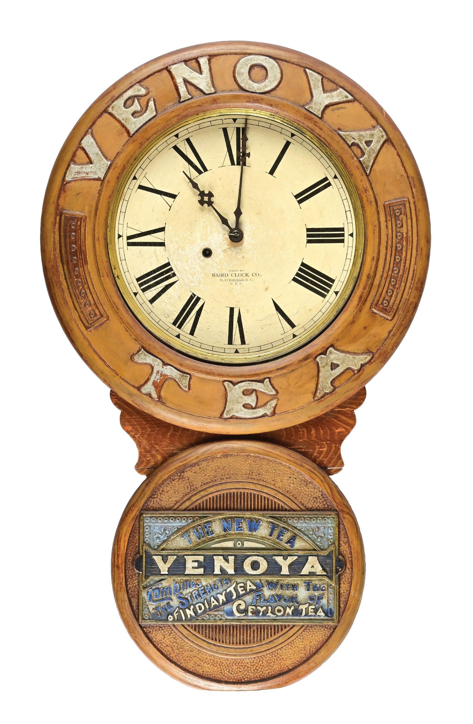 VENOYA INDIAN TEA BAIRD CLOCKThis