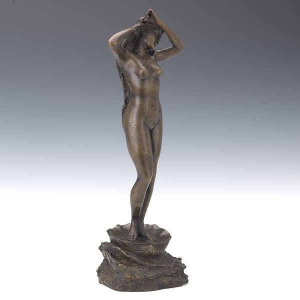 VENUS METAL SCULPTURE 16" Metal