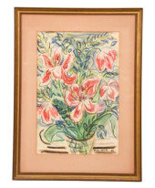 VERA WHITE SIGNED WATERCOLOR S