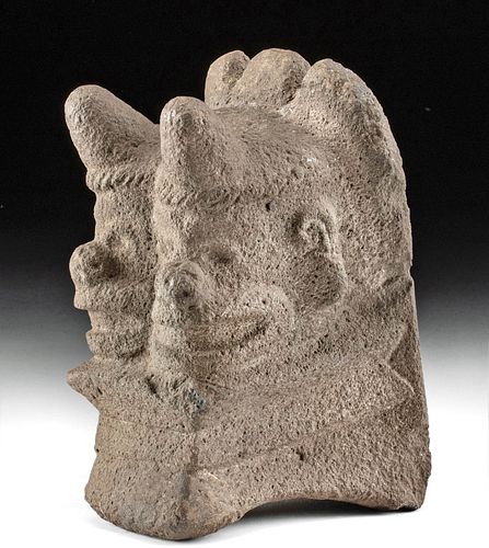 VERACRUZ JANUS-HEADED STONE