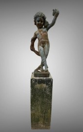 VERDIGRIS PATINATED CAST IRON
