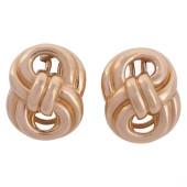 VERDURA 18K GOLD FIGURE EIGHT