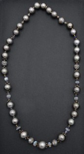 VERDURA CLASPED TAHITIAN BLACK