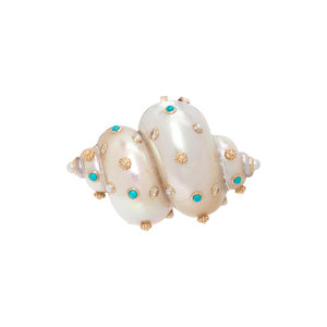 VERDURA, DIAMOND, TURQUOISE,