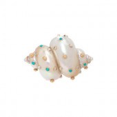 VERDURA, DIAMOND, TURQUOISE, C