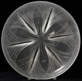 Verlys Frosted Glass Leaf Patt