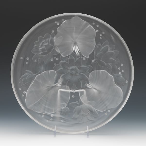 VERLYS WATER LILY BOWL  13 ¾"  Of