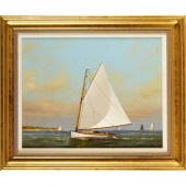 VERN BROE, OIL ON BOARD Vern B