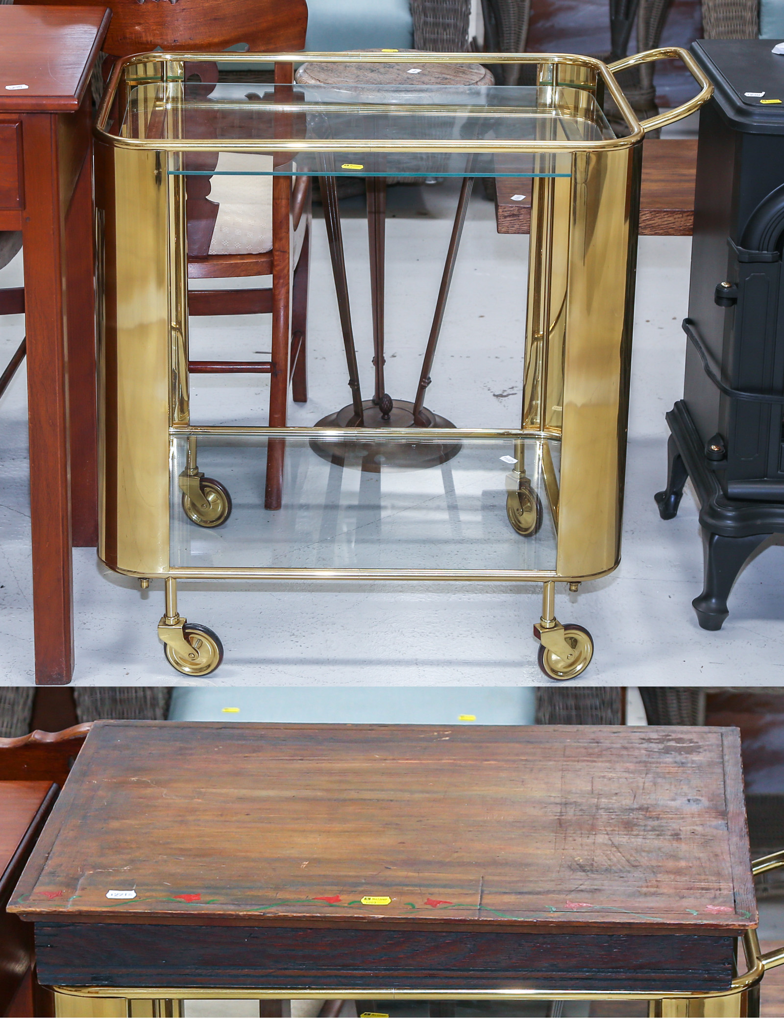 VERNACULAR STYLE PAINTED PINE