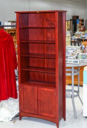 VERNACULAR STYLE PINE BOOKCASE