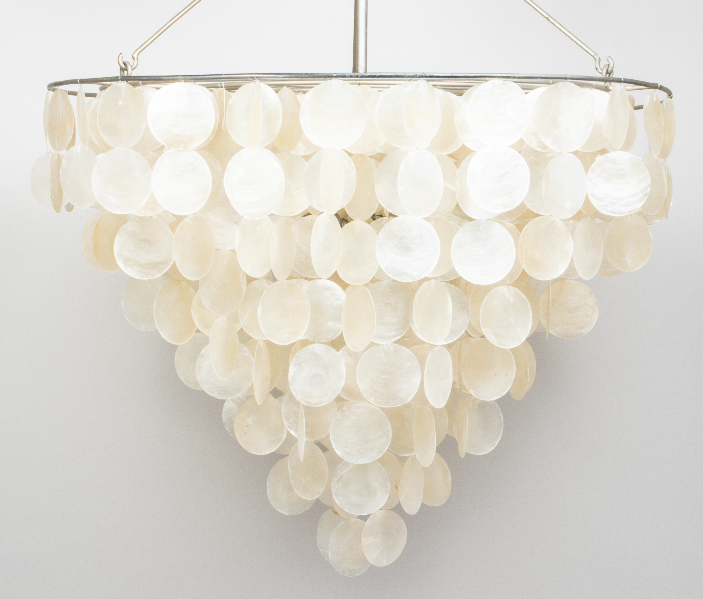 VERNER PANTON STYLE CAPIZ SHELL
