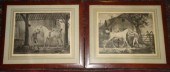 VERNET, Carle. Pair of English