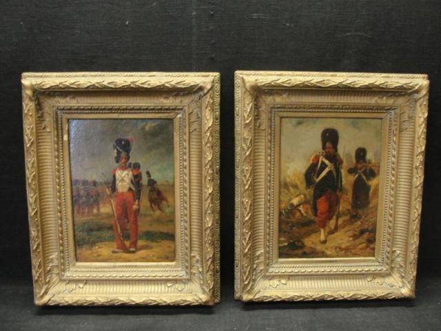 VERNET, Emile Jean Horace. Pair