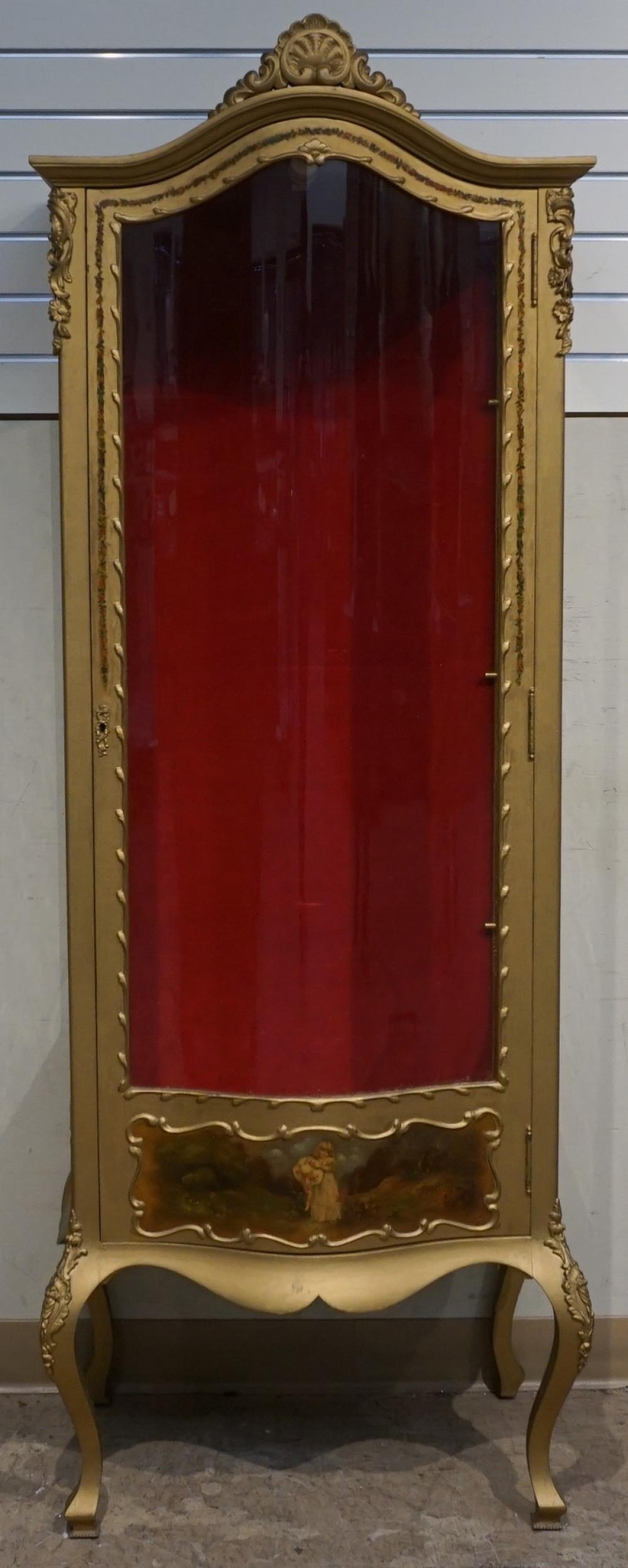 VERNIS MARTIN STYLE GILT PAINTED