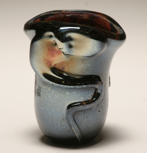 Vernon Brejcha black glass