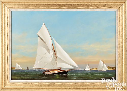VERNON BROE OIL ON BOARDVernon Broe