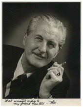 VERNON, DAI. PHOTOGRAPH INSCRI