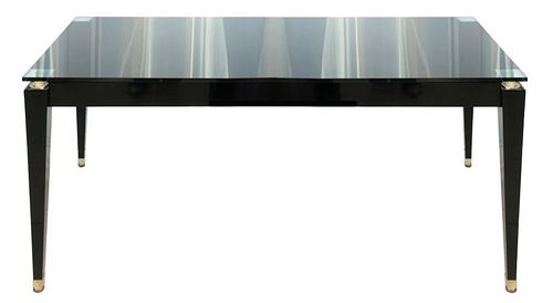 VERSACE BLACK LACQUER DINING
