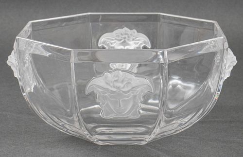 VERSACE BY ROSENTHAL CRYSTAL MEDUSA