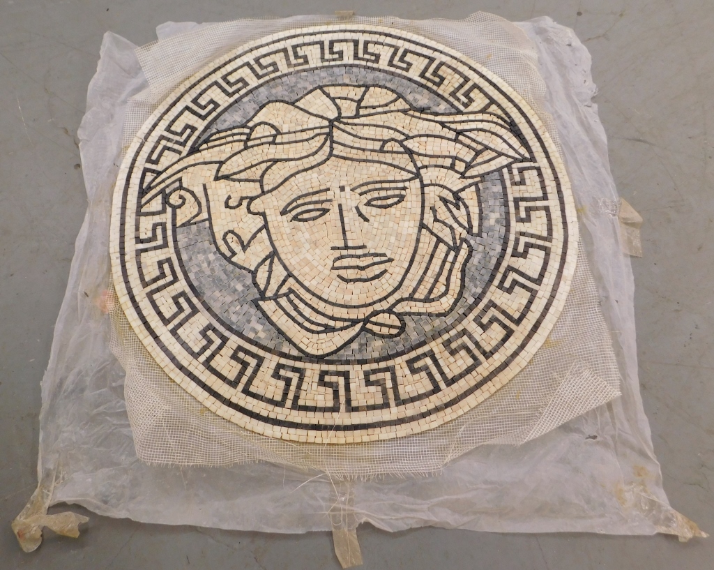 VERSACE MEDUSA MEDALLION MOSAIC