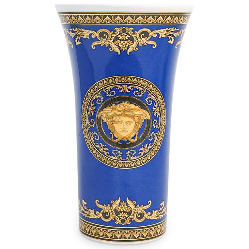VERSACE ROSENTHAL "MEDUSA" BLUE