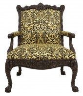 VERSACE UPHOLSTERED CHIPPENDAL