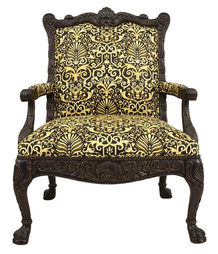 VERSACE UPHOLSTERED CHIPPENDALE