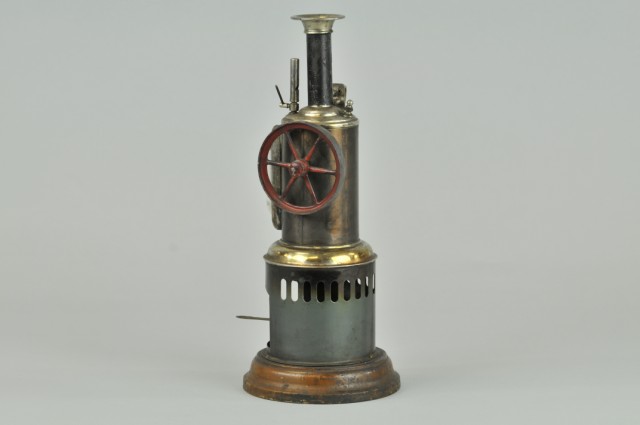 VERTICAL STEAM ENGINE Mounted on