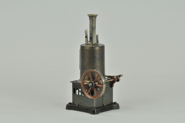 VERTICAL STEAM ENGINE Polished