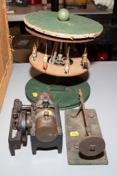 VERTICAL STEAM ENGINE WITH STE