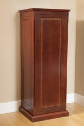 VERTICAL WOODEN MEDIA CABINET