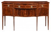 VERY FINE FEDERAL INLAID MAHOG