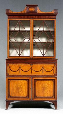 Very fine Hepplewhite inlaid