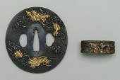 Very fine Japanese tsuba, fuch
