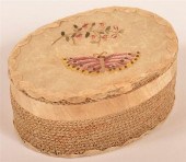 VERY FINE MORAVIAN QUILLED PAP