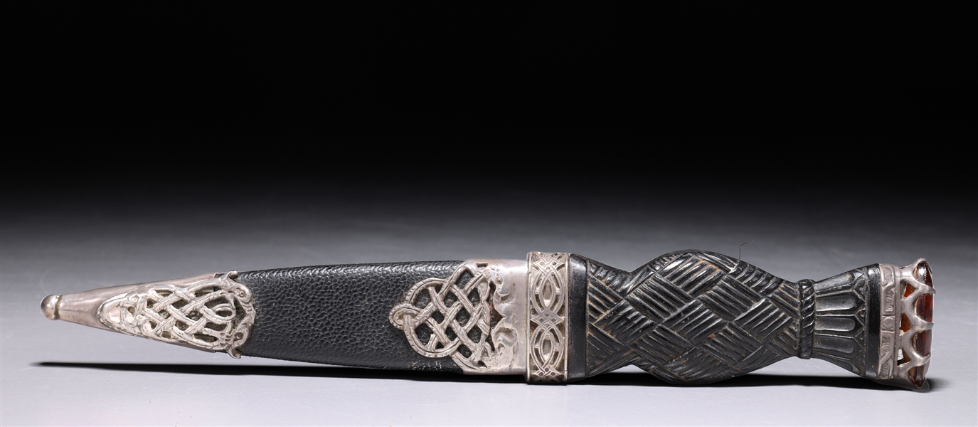 Very fine silver mounted Scottish